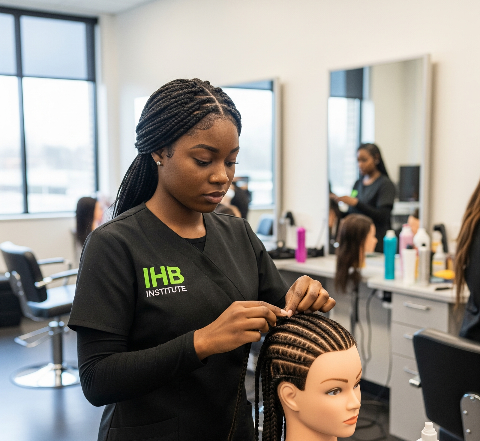 Hairdressing training