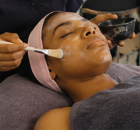 Beauty therapy practical training at IHB Institute Lagos